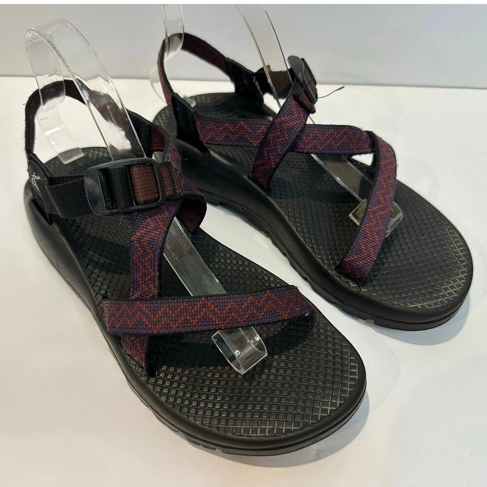 Chaco Sport Hiking Sandals Women’s 9 Purple Vibram Sole Outdoor Adventure